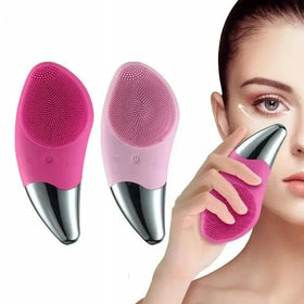 Ultrasonic Electric Face Cleansing Brush – Deep Pore Cleaner, Exfoliating & Massaging Skincare Tool
